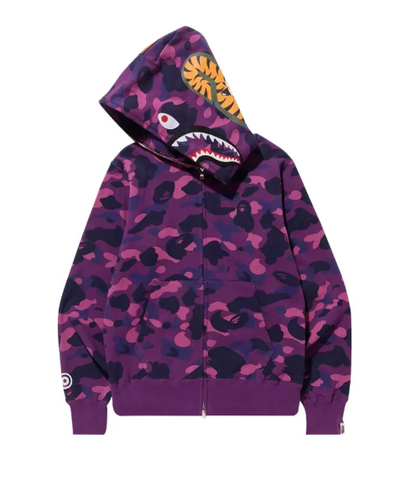 BAPE ABC Camo Shark Full Zip Hoodie