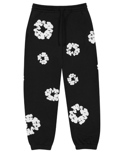 Denim Tears The Cotton Wreath Sweatpants Black