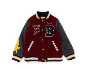 BAPE VARSITY RED JACKET