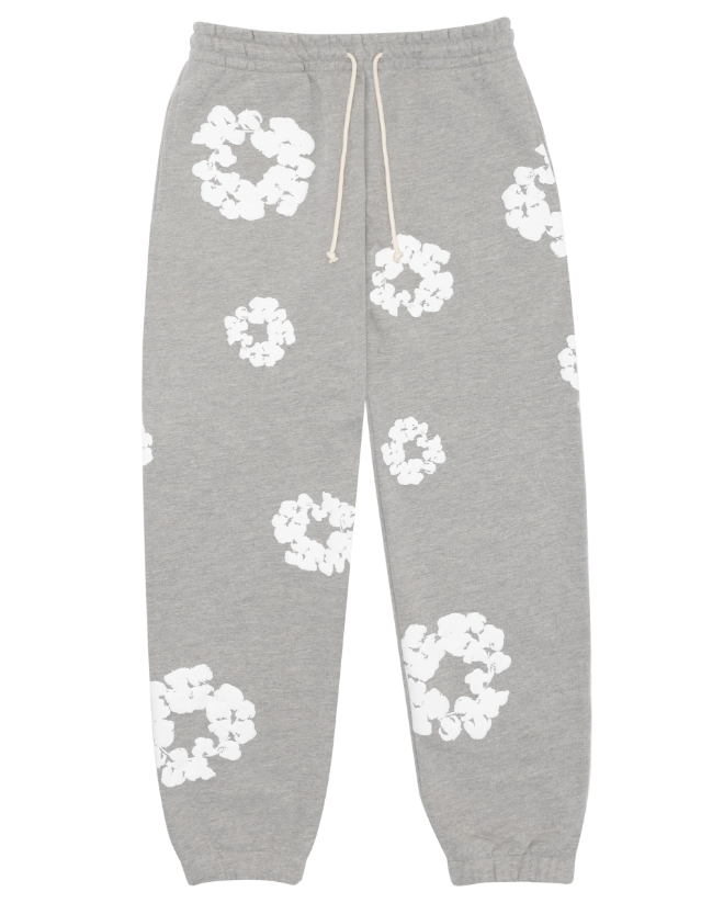 Denim Tears The Cotton Wreath Sweatpants Grey