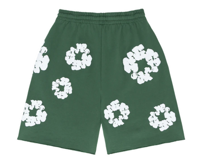 The Cotton Wreath Shorts Green