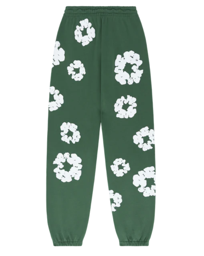 Denim Tears The Cotton Wreath Sweatpants Green