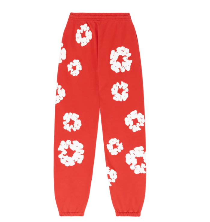 Denim Tears The Cotton Wreath Sweatpant Red