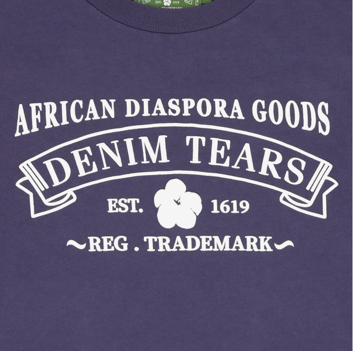 Denim Tears Purple Tee