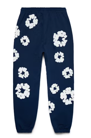 Denim Tears The Cotton Wreath Sweatpants Navy