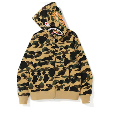 BAPE 1st Camo Shark Full Zip Hoodie Hoodie