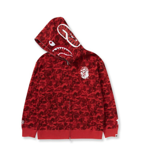 BAPE Red ABC Camo