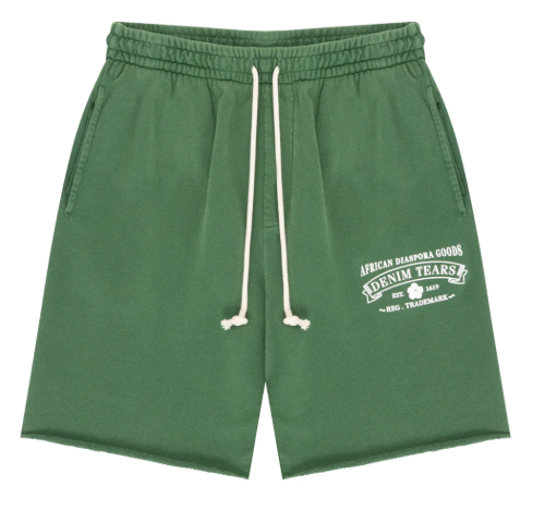 Denim Tears Green Short