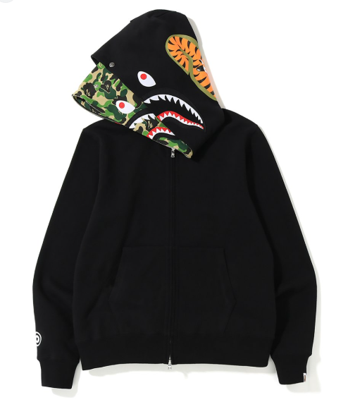 MILO SHARK ZIP DOUBLE HOODIE