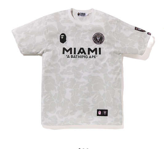 BAPE® x INTER MIAMI CF White