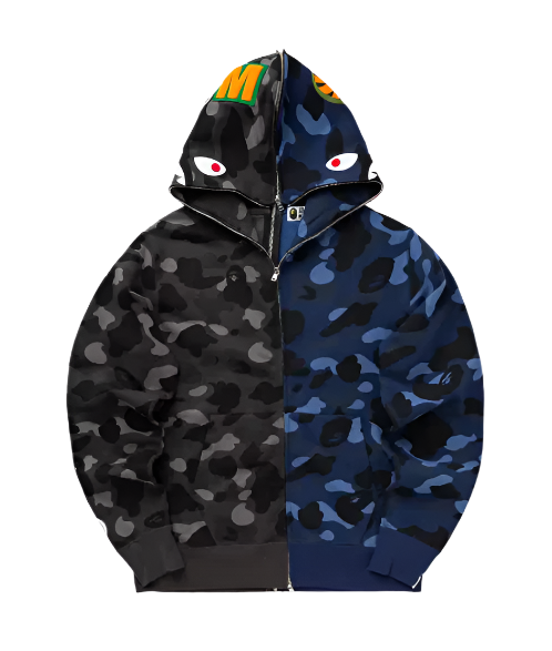 BAPE Camo Black & Blue