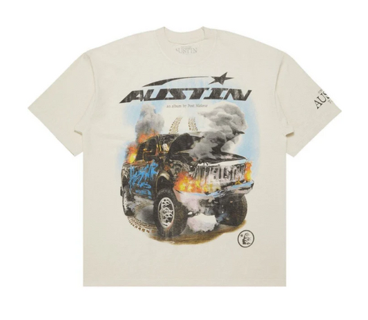 HELLSTAR White Austin Tee