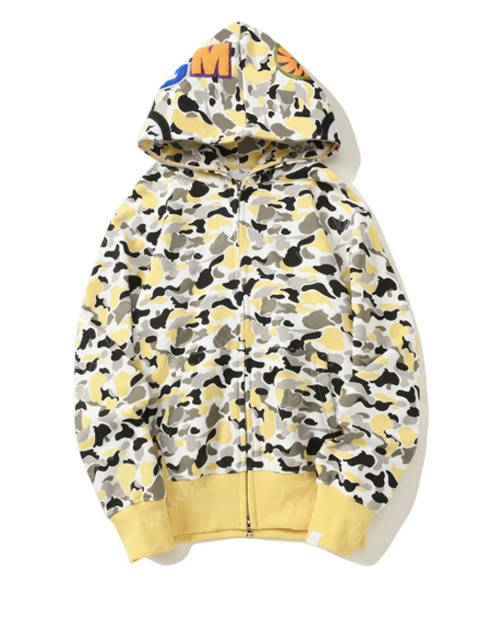 BAPE Yellow Camo