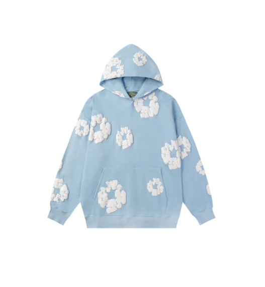 Denim Tears The Cotton Wreath Sweatshirt Light Blue