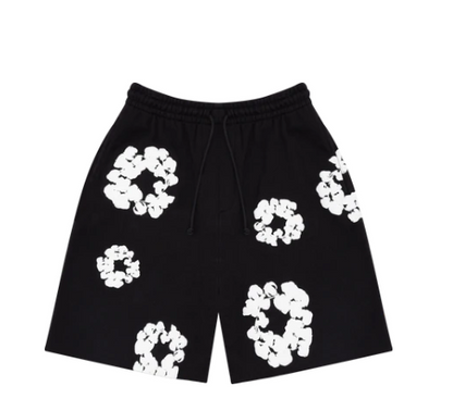 The Cotton Wreath Shorts Black