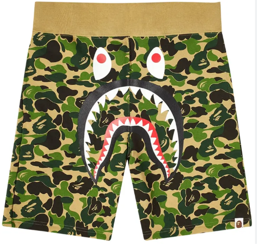 Bape ABC Short Camo Green