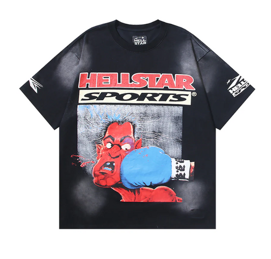 HELLSTAR Black Sports Shirt