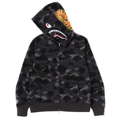 Bape Camo Hoodie Black