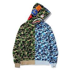 BAPE Camo Green & Blue